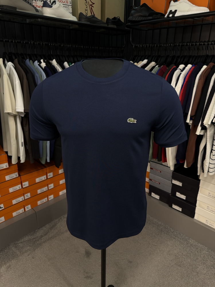 Premium Modal Kırışmayan Kumaş T-shirt (15046-Lacivert