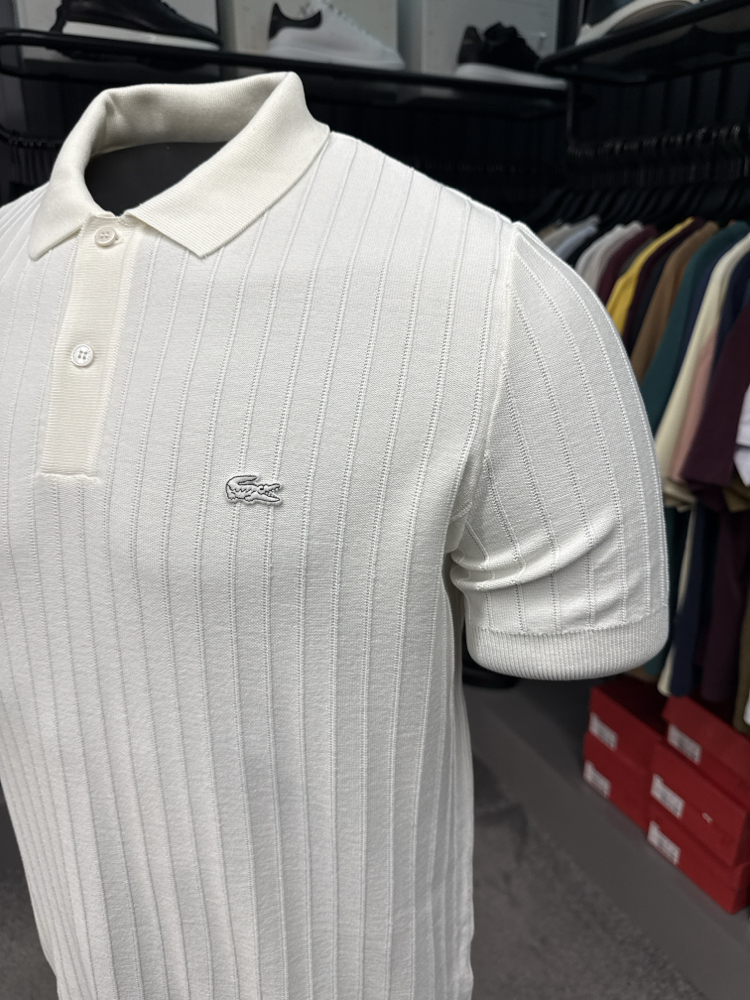 Detaylı Triko Polo Yaka (Beyaz -33049)