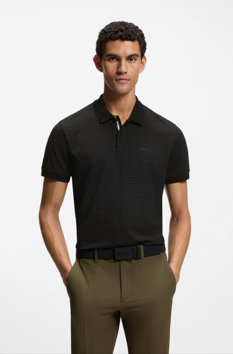 Boss Triko Polo Yaka (Lacivert-33057-Siyah)