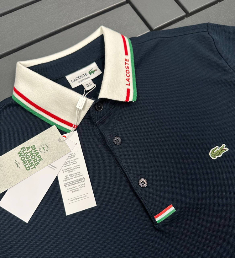  Yaka Detaylı Polo Yaka (10027-Lacivert)