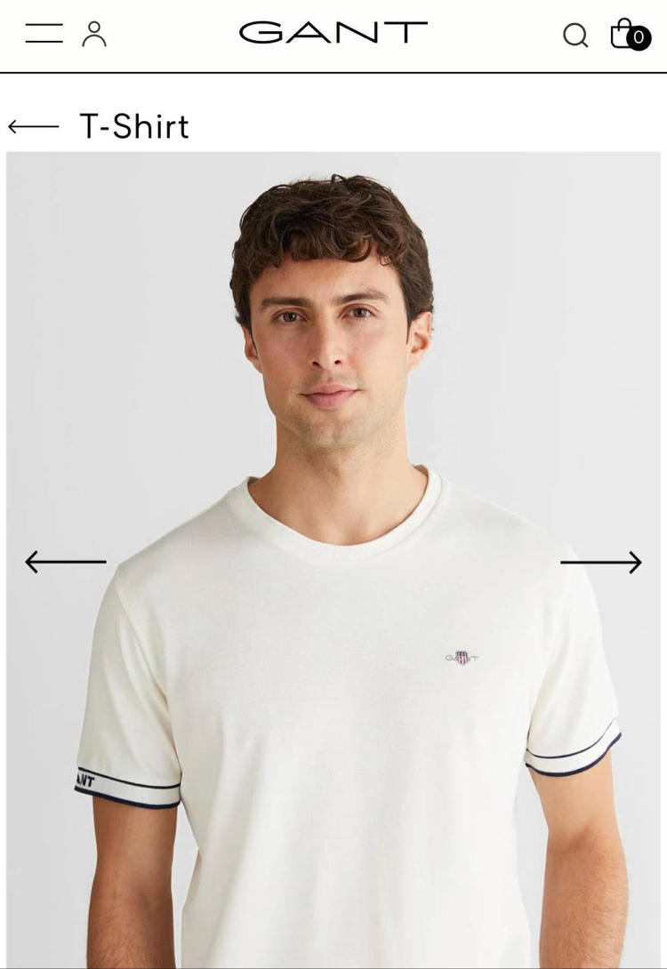 Kol Detaylı Pike Kumaş T-shirt (15019-Beyaz)