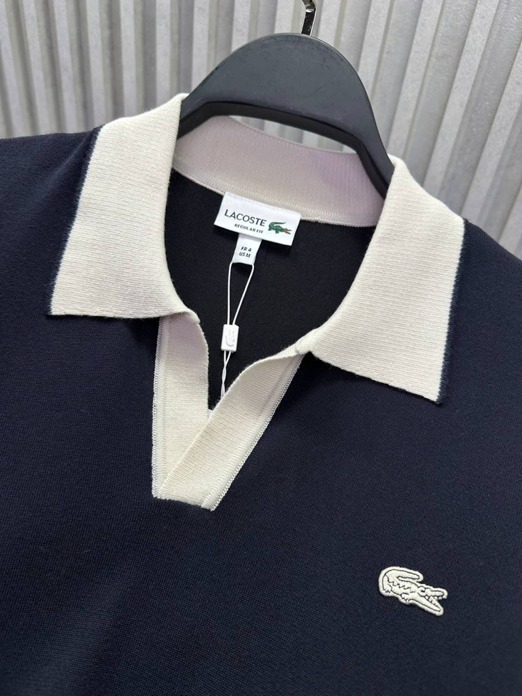  V Yaka Triko  Polo Yaka (33070-Koyu Lacivert )