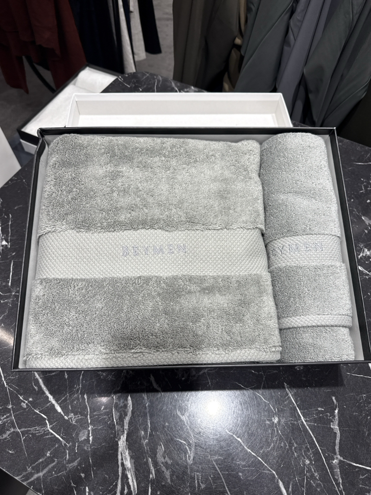 Premium Duş Vücut ve Baş Havlusu 