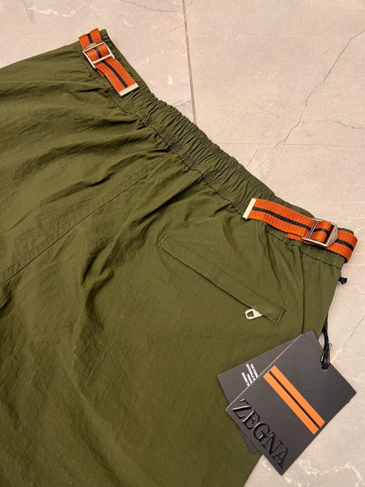 Zegna Premium Deniz Şortu ve Şort Kapri (5165-Yeşil)