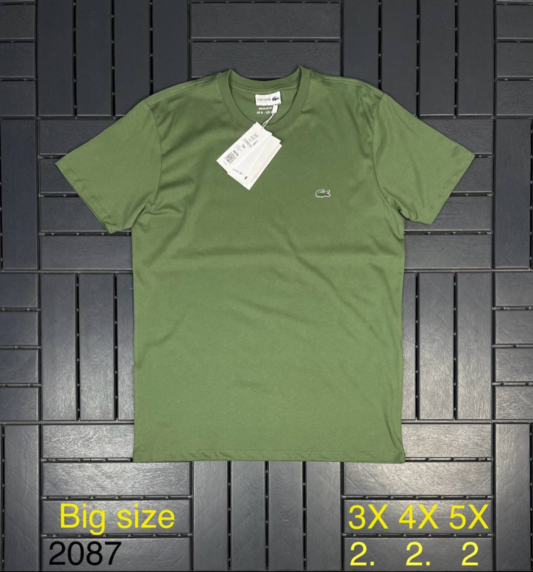 (Geniş Kesim) Battal Boy T-Shirt(2087-Haki)