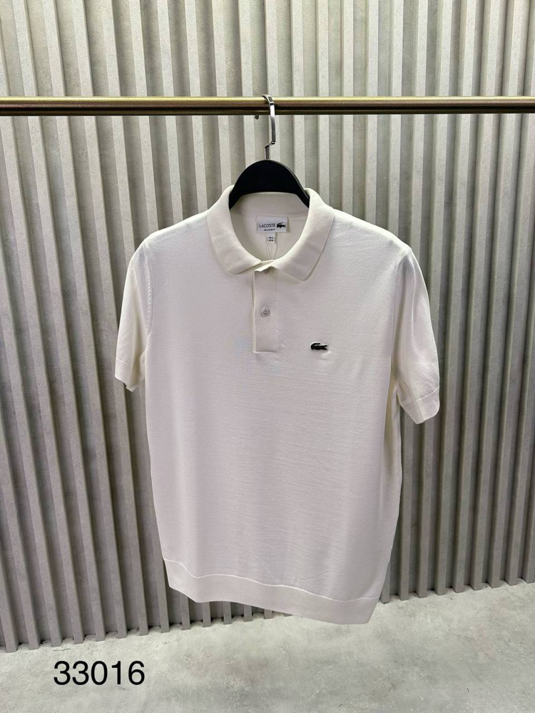 Rayon Kırışmayab Triko Polo Yaka (Beyaz -33016)