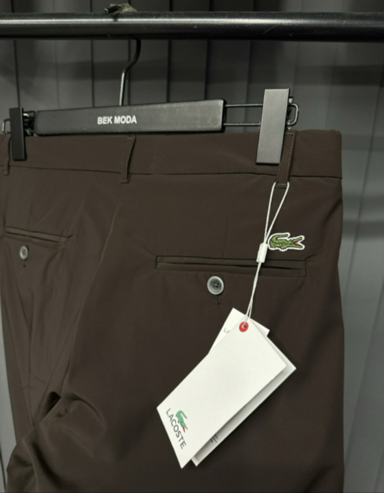 Premium Kırışmayan Kumaş Jogger Pantolon(1093-Kahve)