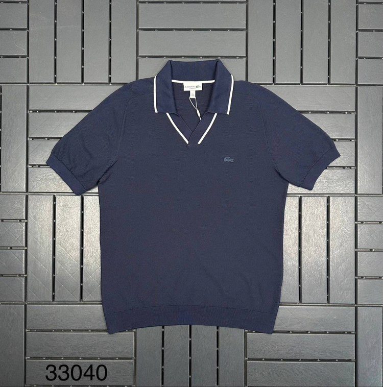 V Yaka Triko Polo Yaka (33040-Lacivert)