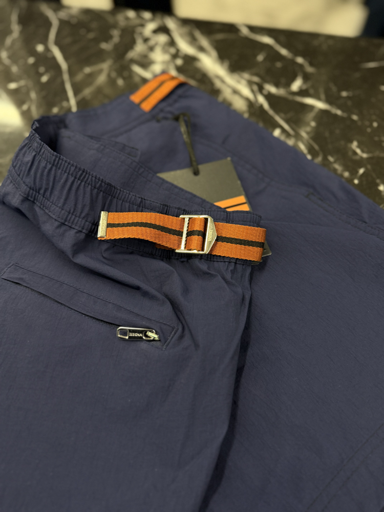 Zegna Premium Deniz Şortu ve Şort Kapri (5165-Lacivert)