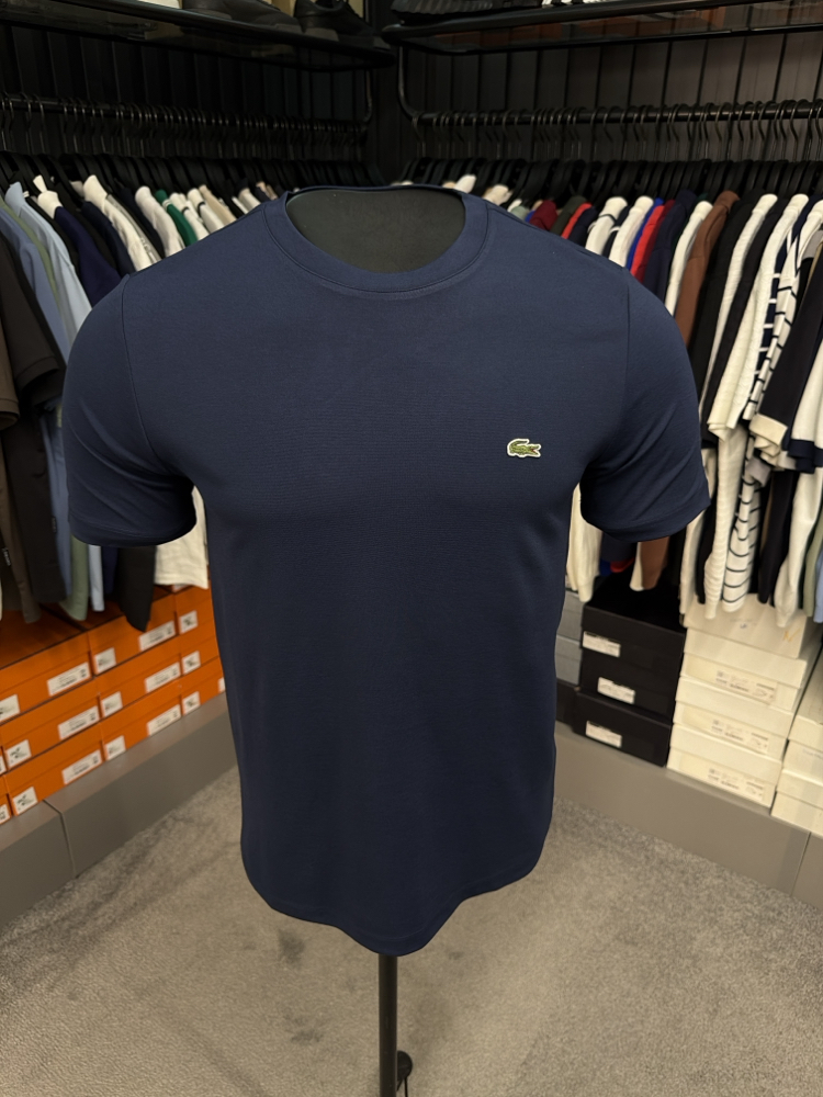 Premium Modal Kırışmayan Kumaş T-shirt (15046-Lacivert