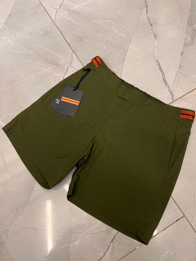 Zegna Premium Deniz Şortu ve Şort Kapri (5165-Yeşil)
