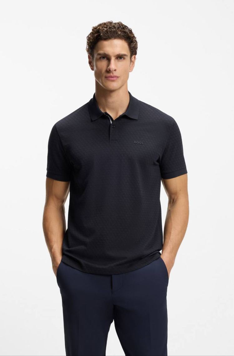 Boss Triko Polo Yaka (Lacivert-33057-Lacivert ) 