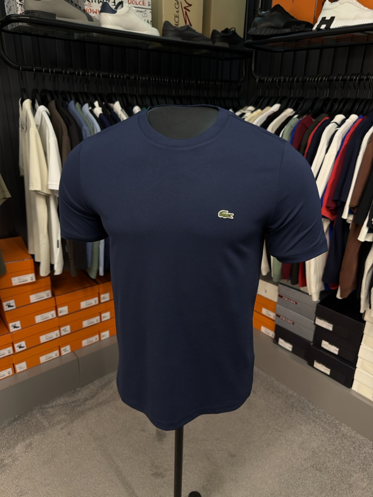 Premium Modal Kırışmayan Kumaş T-shirt (15046-Lacivert