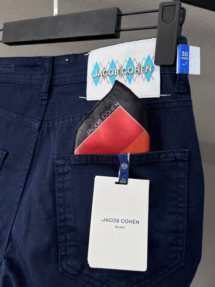 Premium Jacob Cohen Tensel Kumaş Kot Pantolon(1578-Lacivert)