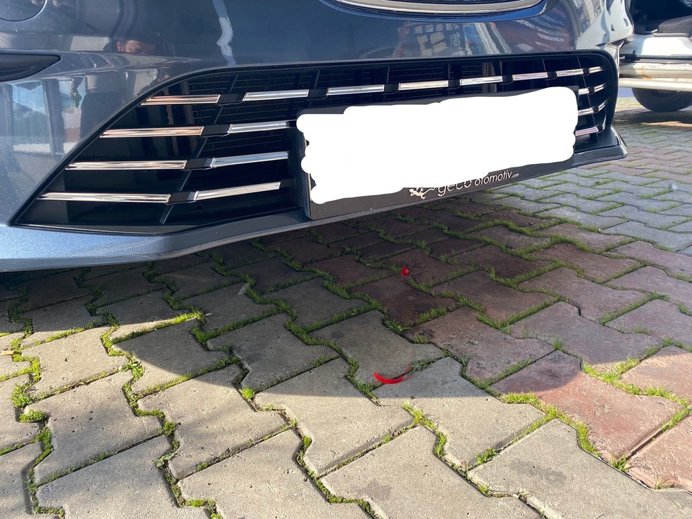 MEGANE 4 2021 SONRASI FAZ 2 ÖN ALT TAMPON ÇITASI 7 PARÇA PASLANMAZ ÇELİK