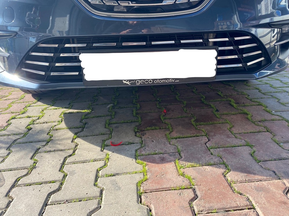 MEGANE 4 2021 SONRASI FAZ 2 ÖN ALT TAMPON ÇITASI 7 PARÇA PASLANMAZ ÇELİK