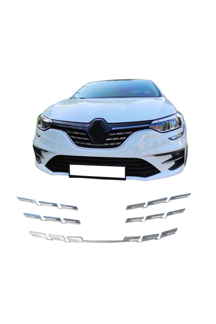 MEGANE 4 2021 SONRASI FAZ 2 ÖN PANJUR KROM 5 PARÇA A+PLUS KALİTE