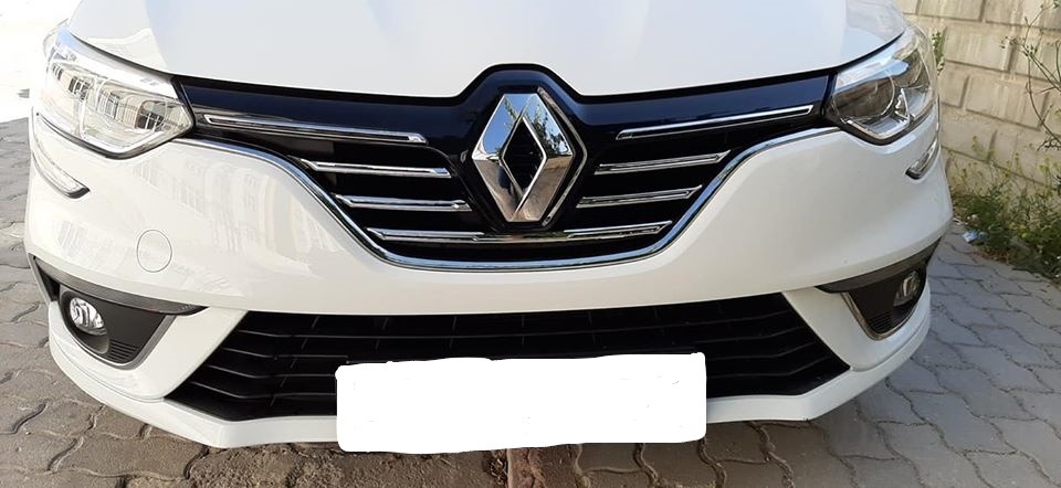 MEGANE 4 2016 - 2020 FAZ 1 ÖN PANJUR KROM 5 PARÇA A+ KALİTE PASLANMAZ ÇELİK