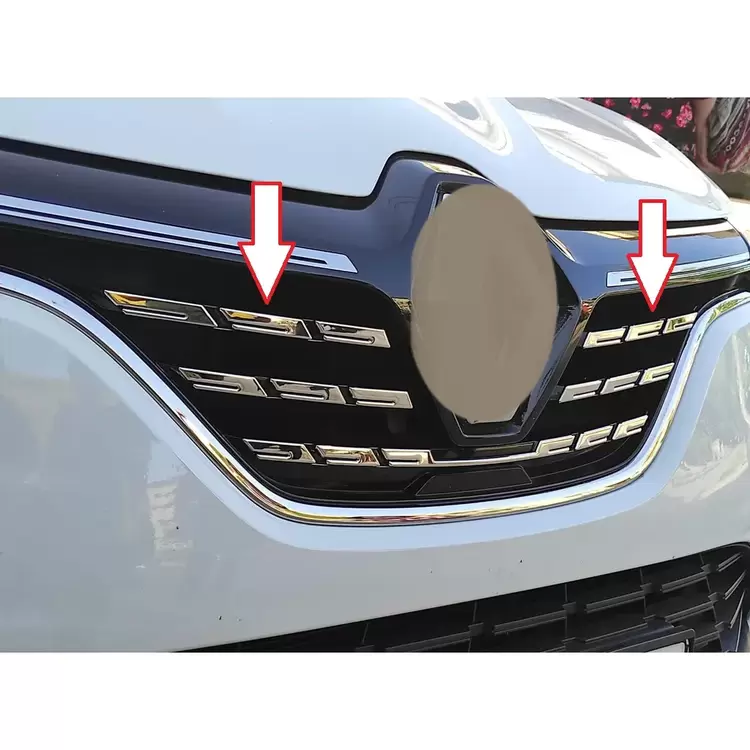 MEGANE 4 2021 SONRASI FAZ 2 ÖN PANJUR KROM 5 PARÇA A+PLUS KALİTE