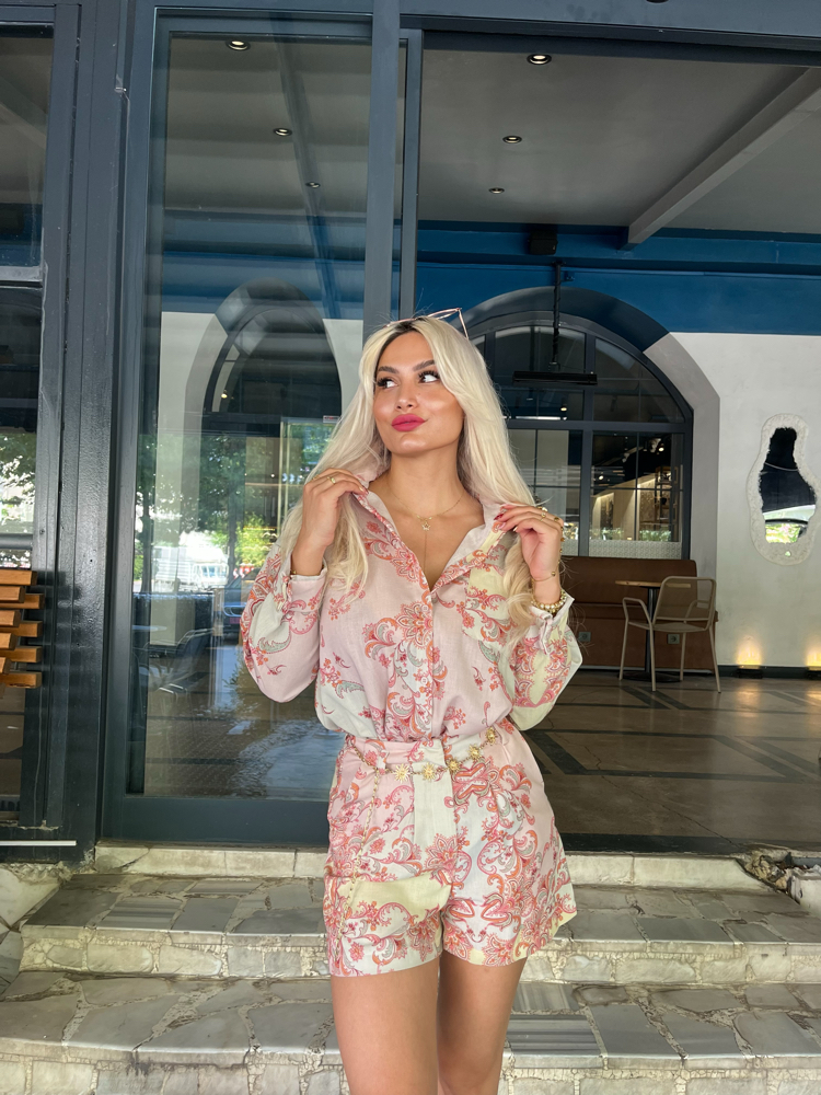 Rosé Paisley Takım