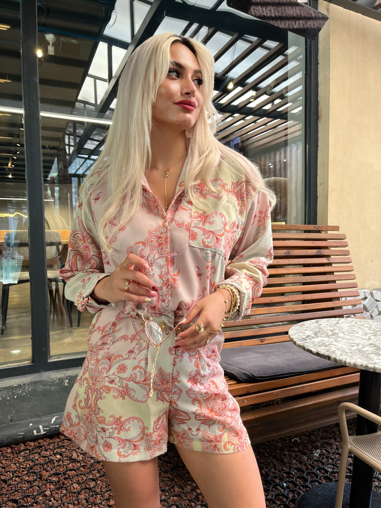 Rosé Paisley Takım