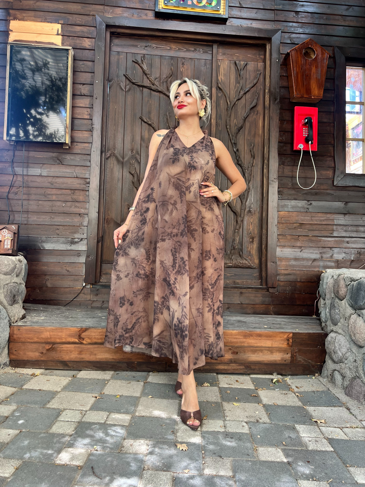 Mocha Muse Elbise