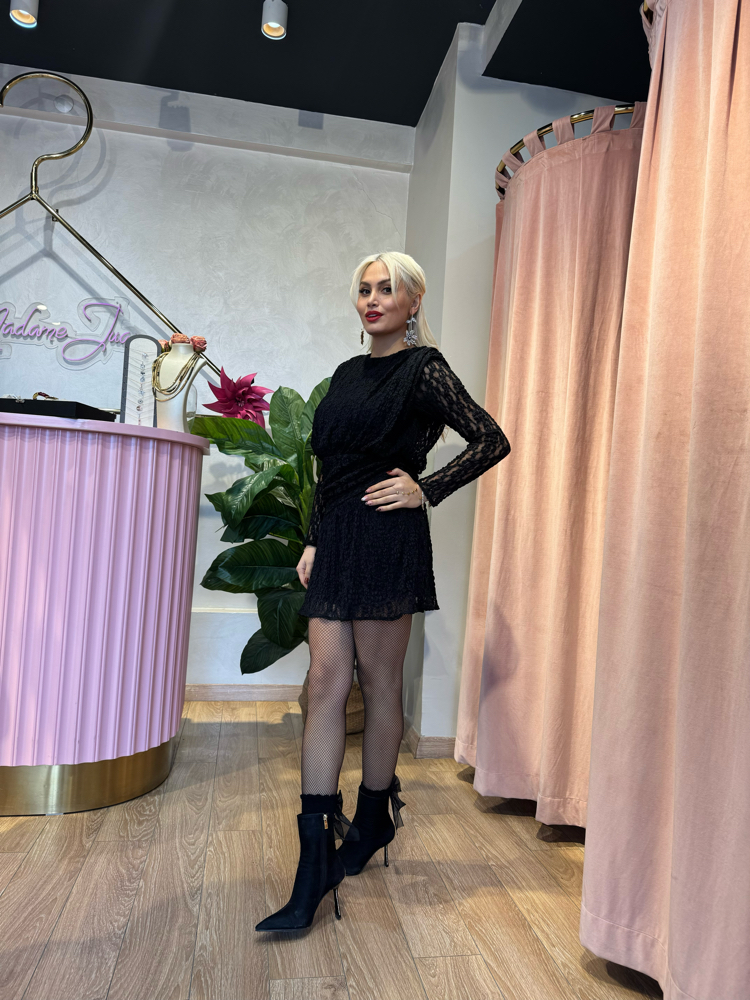 Noir Lace Zarafet Elbisesi