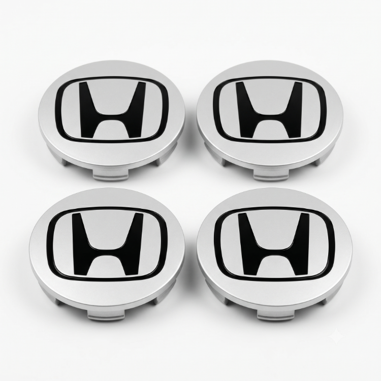 Honda jant göbeği stickerı (1 takım) (düz kapaklara uygundur)
