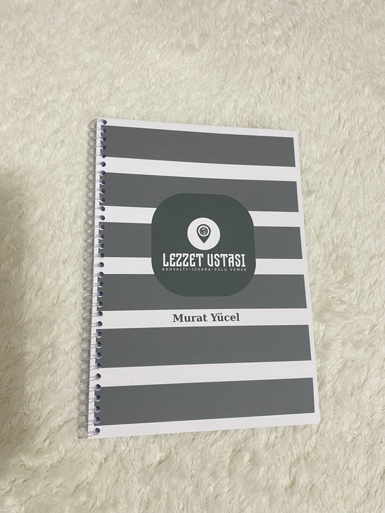 Kişiye Özel Tasarım Baskılı Defter A5