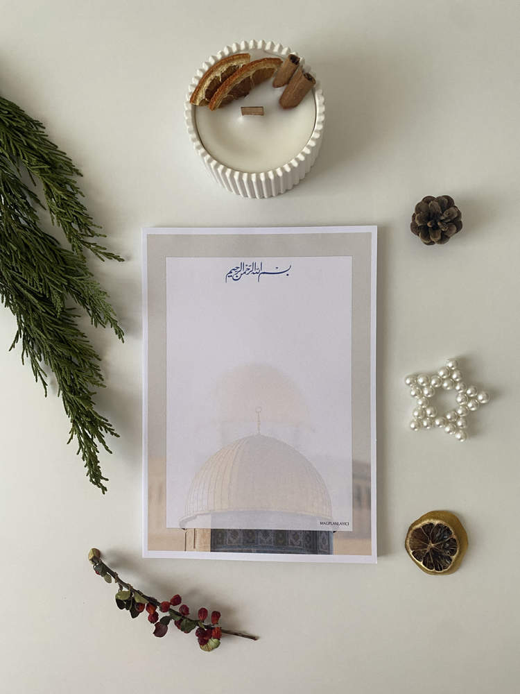A5 Kudüs Temalı Notepad