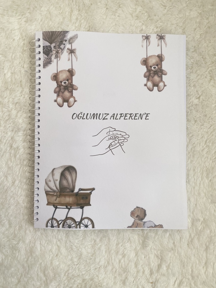 Kişiye Özel Tasarım Baskılı Defter A5