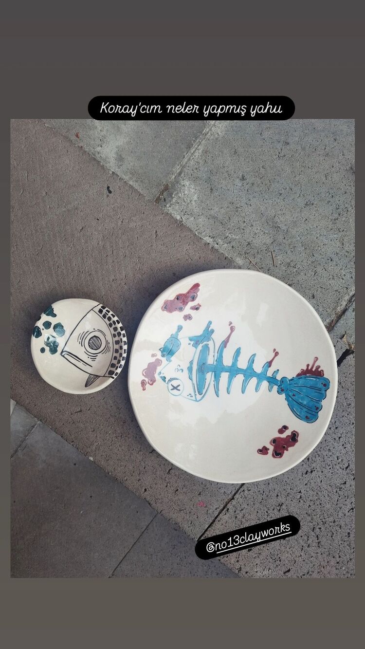 Kılçık Tabak 2 li