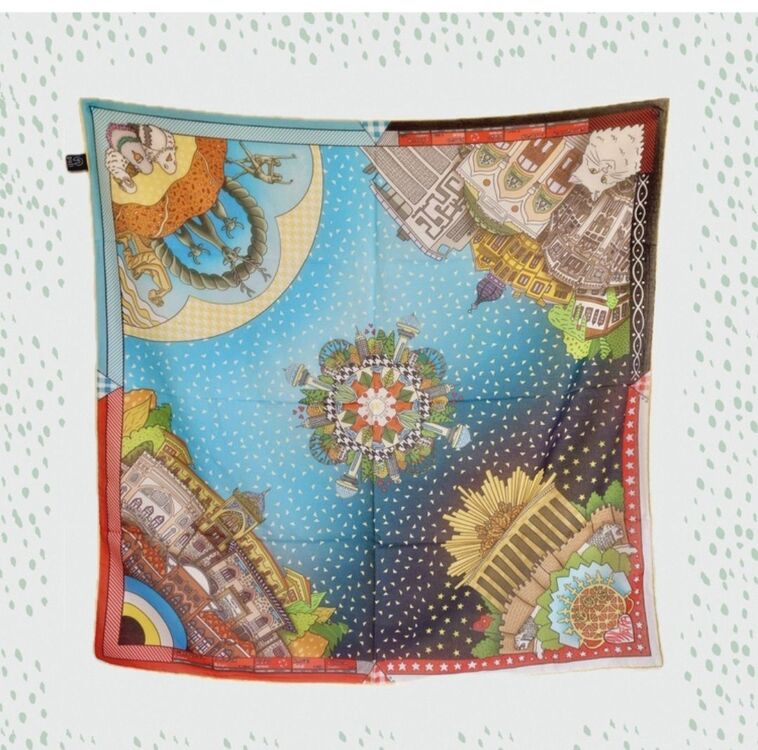 Ankara Fular 90×90 cm
