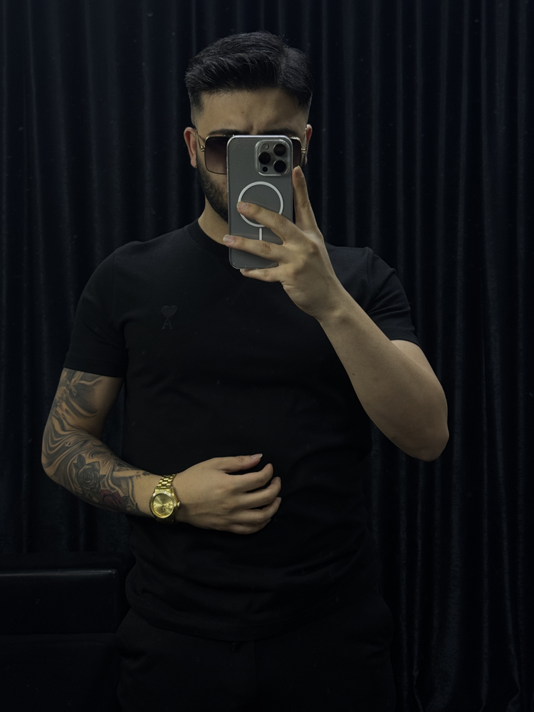 PREMIUM BİSİKLET YAKA TİŞÖRT KOD (MAN136)