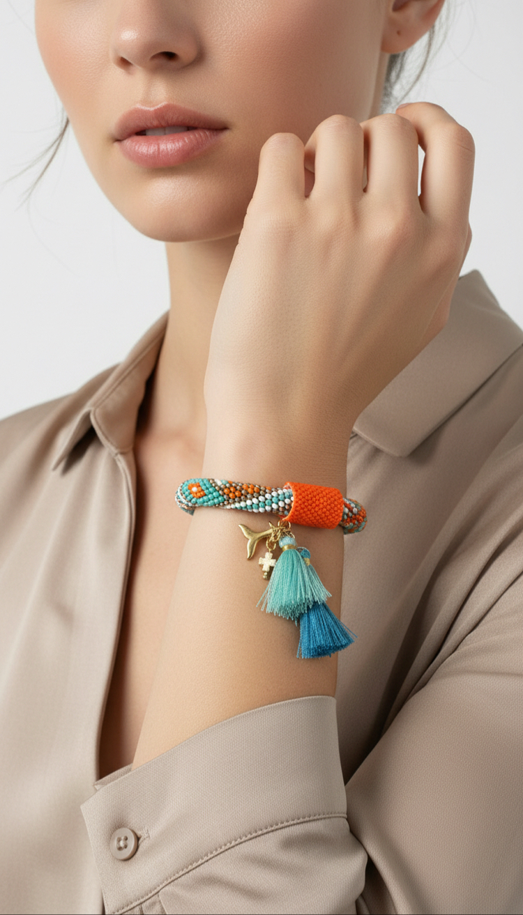 Mio Tassel Bohem Bileklik