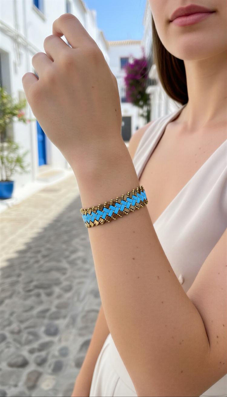 Azure Weave Tila Bileklik