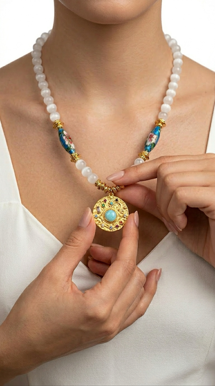 Solara – Doğal Taş Kolye