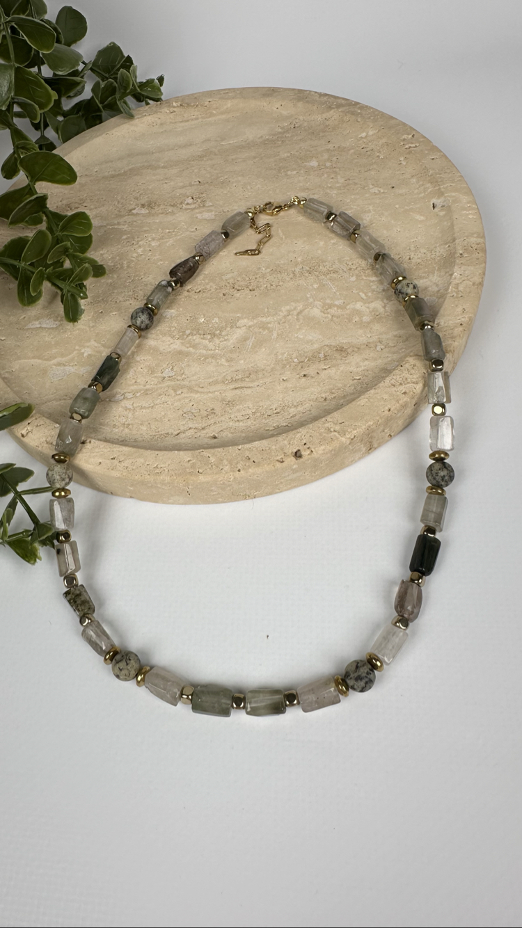 Gaia – Doğal Taş Kolye  