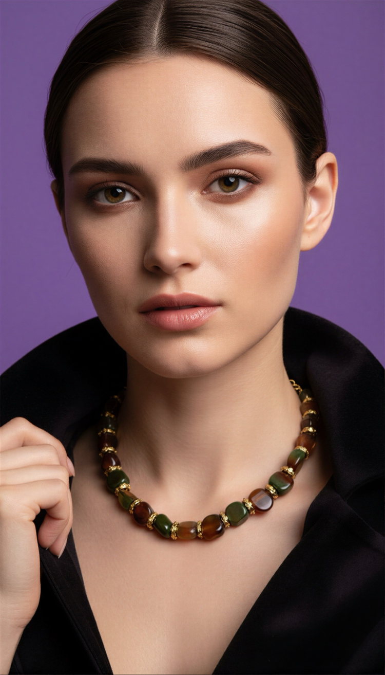 Amber Depth Kolye