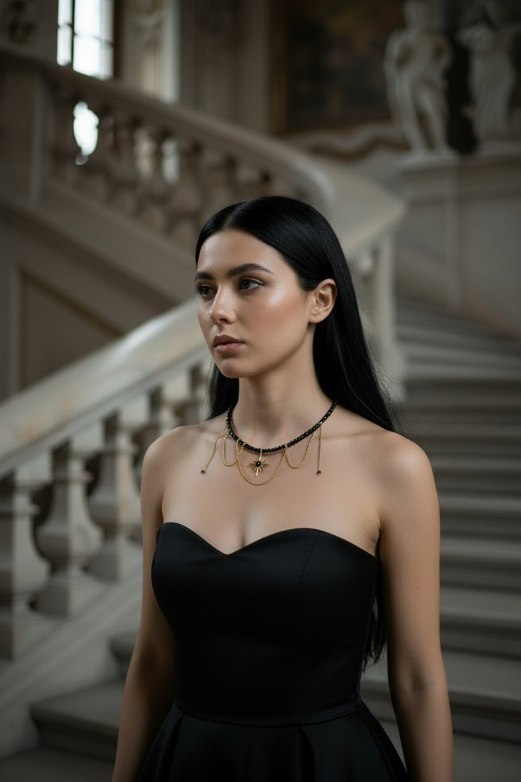 Noir Soleil Kolye