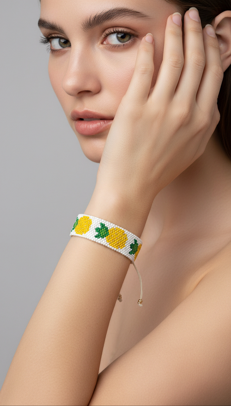 Anara – Miyuki Ananas Desenli Bileklik