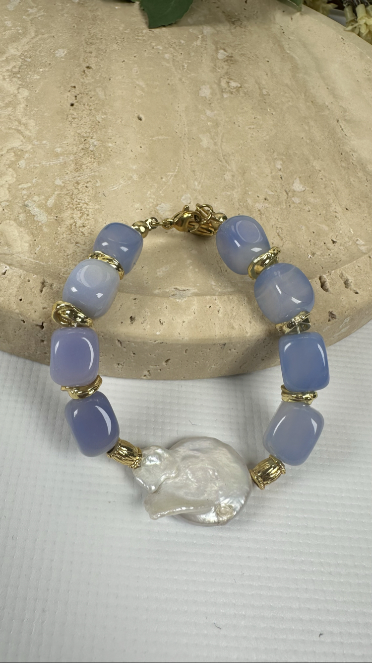 Blue Agate Pearl