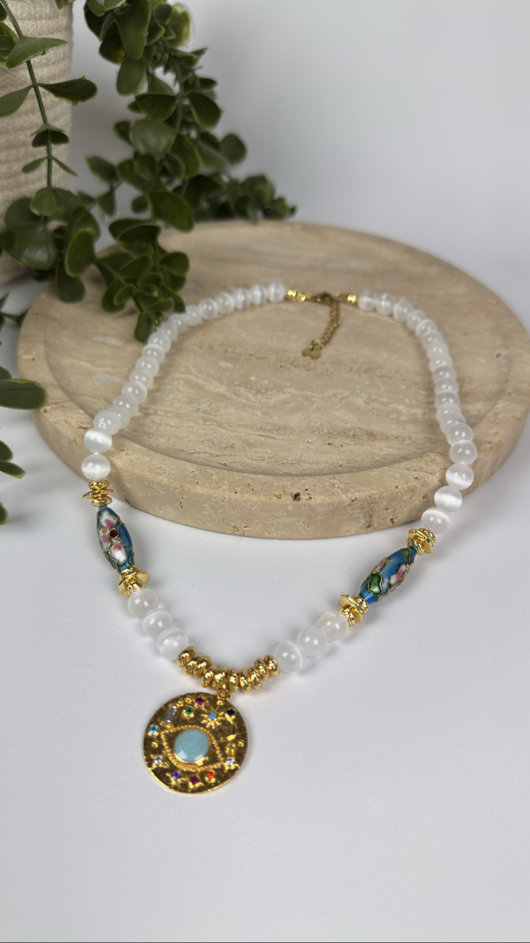 Solara – Doğal Taş Kolye