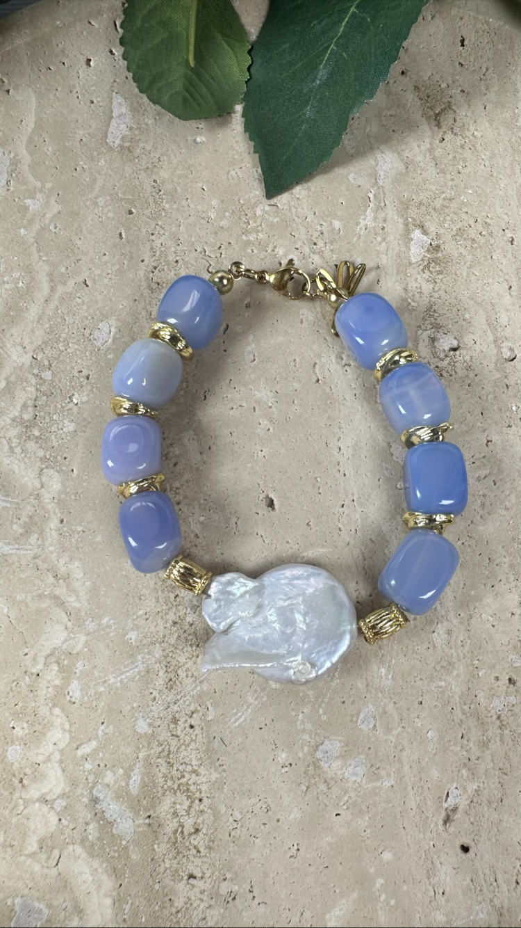 Blue Agate Pearl
