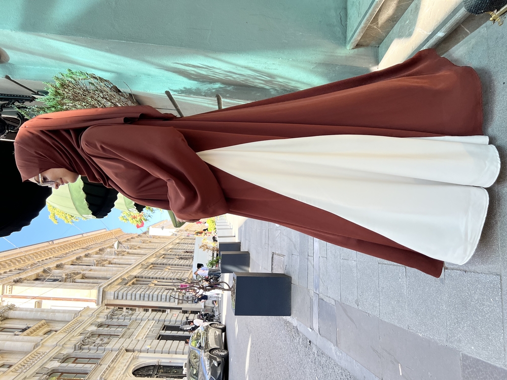 Kahverengi Hürrem abaya ✨