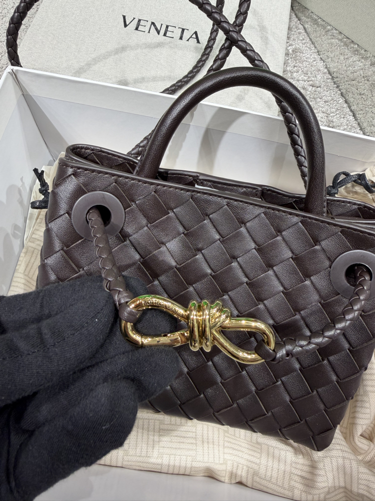 Bottega veneta mini andiamo acı kahve