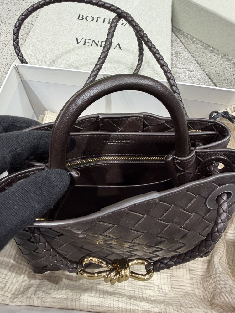 Bottega veneta mini andiamo acı kahve