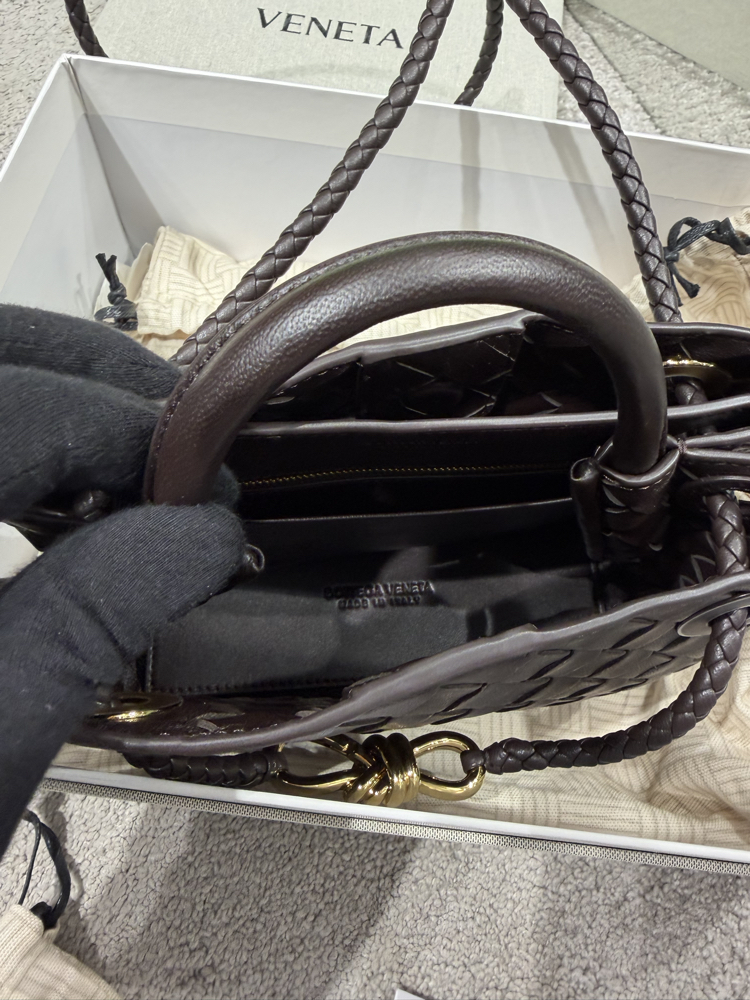 Bottega veneta mini andiamo acı kahve