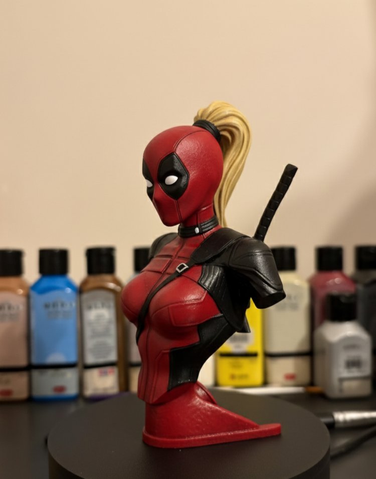 Lady Deadpool Büst 