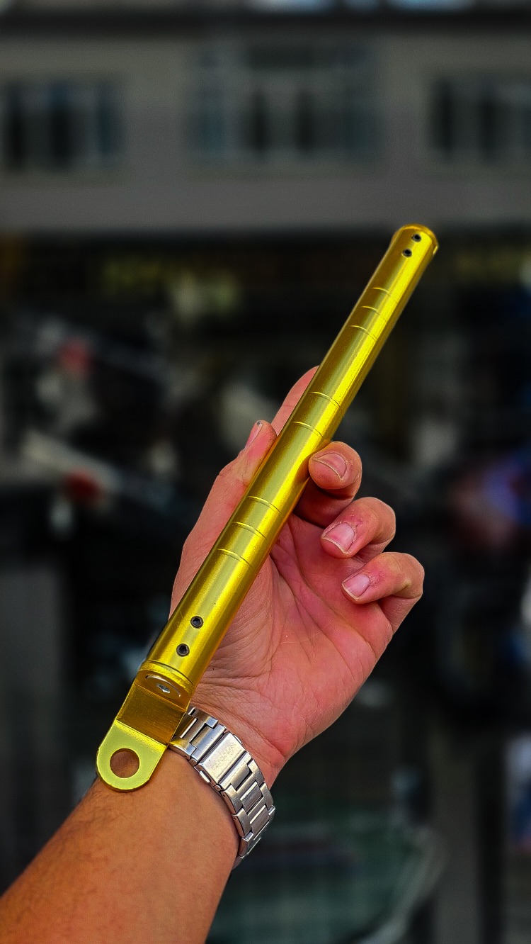 Universal Ayna Bağlantılı Gidon Bar (Gold)